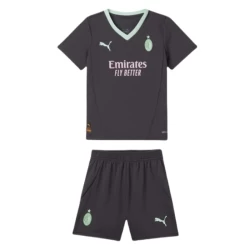 Niños Camiseta Fútbol AC Milan 2024-25 3ª Equipación (+ Pantalones)