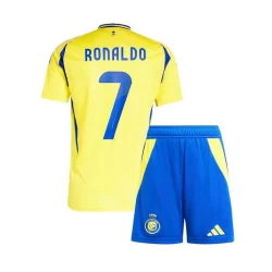 Niños Camiseta Fútbol Al-Nassr FC Cristiano Ronaldo #7 2024-25 1ª Equipación (+ Pantalones)