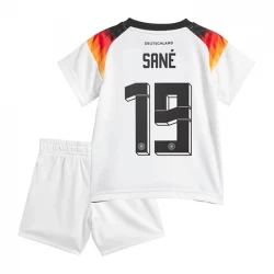 Niños Camiseta Fútbol Alemania Leroy Sané #19 Eurocopa 2024 Primera Equipación (+ Pantalones)