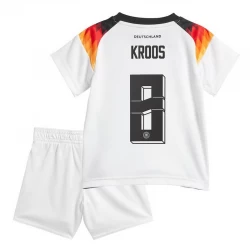 Niños Camiseta Fútbol Alemania Toni Kroos #8 Eurocopa 2024 Primera Equipación (+ Pantalones)