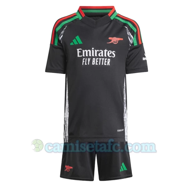 Niños Camiseta Fútbol Arsenal FC 2024-25 2ª Equipación (+ Pantalones)