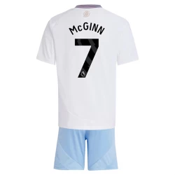 Niños Camiseta Fútbol Aston Villa 2024-25 McGinn #7 2ª Equipación (+ Pantalones)