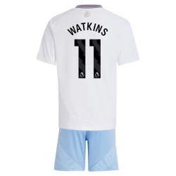 Niños Camiseta Fútbol Aston Villa 2024-25 Watkins #11 2ª Equipación (+ Pantalones)