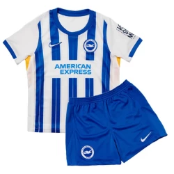 Niños Camiseta Fútbol Brighton Hove Albion 2024-25 1ª Equipación (+ Pantalones)