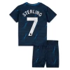 Niños Camiseta Fútbol Chelsea FC 2023-24 Raheem Sterling #7 2ª Equipación (+ Pantalones)