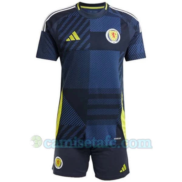 Niños Camiseta Fútbol Escocia Eurocopa 2024 Primera Equipación (+ Pantalones)