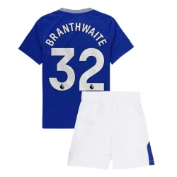 Niños Camiseta Fútbol Everton FC Branthwaite #32 2024-25 1ª Equipación (+ Pantalones)
