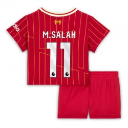 Niños Camiseta Fútbol Liverpool FC Mohamed Salah #11 2024-25 1ª Equipación (+ Pantalones)