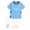 Niños Camiseta Fútbol Manchester City Bernardo Silva #20 2024-25 1ª Equipación (+ Pantalones)