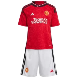 Niños Camiseta Fútbol Manchester United 2023-24 1ª Equipación (+ Pantalones)