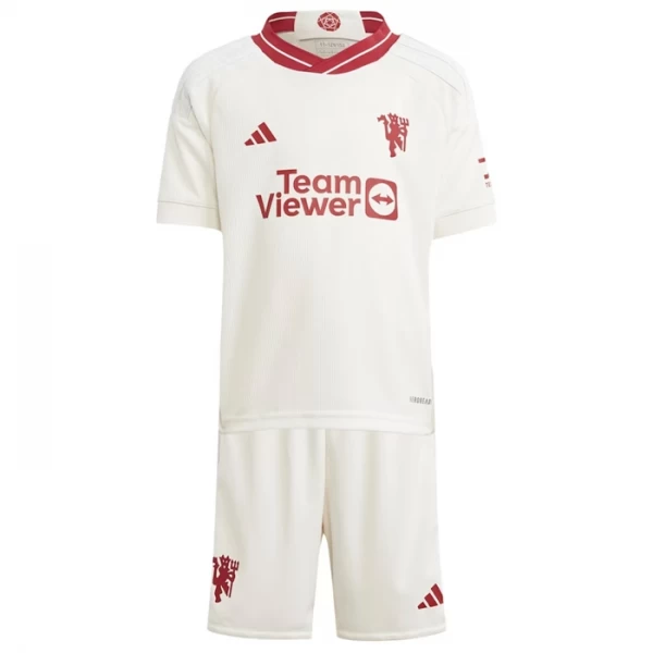 Niños Camiseta Fútbol Manchester United 2023-24 3ª Equipación (+ Pantalones)