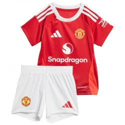 Niños Camiseta Fútbol Manchester United 2024-25 1ª Equipación (+ Pantalones)