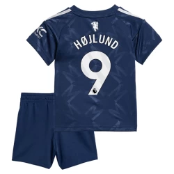 Niños Camiseta Fútbol Manchester United 2024-25 Hojlund #9 2ª Equipación (+ Pantalones)