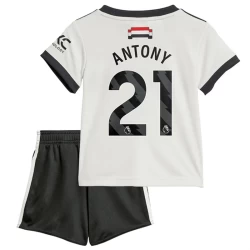 Niños Camiseta Fútbol Manchester United Antony #21 2024-25 3ª Equipación (+ Pantalones)