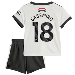 Niños Camiseta Fútbol Manchester United Casemiro #18 2024-25 3ª Equipación (+ Pantalones)