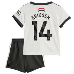 Niños Camiseta Fútbol Manchester United Christian Eriksen #14 2024-25 3ª Equipación (+ Pantalones)