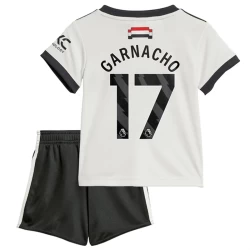 Niños Camiseta Fútbol Manchester United Garnacho #17 2024-25 3ª Equipación (+ Pantalones)