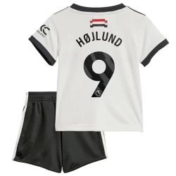 Niños Camiseta Fútbol Manchester United Hojlund #9 2024-25 3ª Equipación (+ Pantalones)