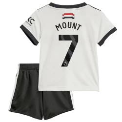 Niños Camiseta Fútbol Manchester United Mason Mount #7 2024-25 3ª Equipación (+ Pantalones)