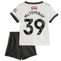 Niños Camiseta Fútbol Manchester United McTominay #39 2024-25 3ª Equipación (+ Pantalones)