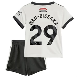 Niños Camiseta Fútbol Manchester United Wan-Bissaka #29 2024-25 3ª Equipación (+ Pantalones)