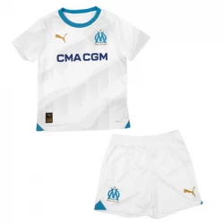 Niños Camiseta Fútbol Olympique de Marseille 2023-24 1ª Equipación (+ Pantalones)