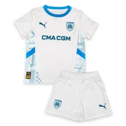 Niños Camiseta Fútbol Olympique de Marseille 2024-25 1ª Equipación (+ Pantalones)