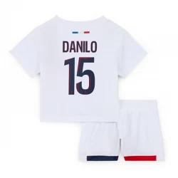 Niños Camiseta Fútbol Paris Saint-Germain PSG 2024-25 Danilo #15 2ª Equipación (+ Pantalones)