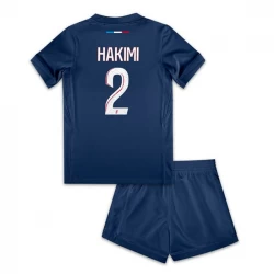 Niños Camiseta Fútbol Paris Saint-Germain PSG Achraf Hakimi #2 2024-25 1ª Equipación (+ Pantalones)