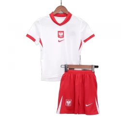 Niños Camiseta Fútbol Polonia Eurocopa 2024 Primera Equipación (+ Pantalones)