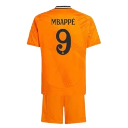 Niños Camiseta Fútbol Real Madrid 2024-25 Mbappe #9 2ª Equipación (+ Pantalones)