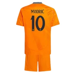 Niños Camiseta Fútbol Real Madrid 2024-25 Modric #10 2ª Equipación (+ Pantalones)