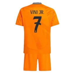 Niños Camiseta Fútbol Real Madrid 2024-25 Vinicius Junior #7 2ª Equipación (+ Pantalones)