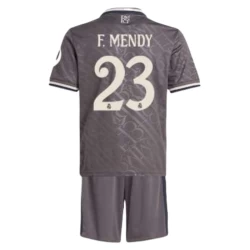 Niños Camiseta Fútbol Real Madrid F.Mendy #23 2024-25 HP 3ª Equipación (+ Pantalones)