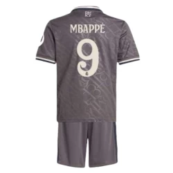 Niños Camiseta Fútbol Real Madrid Mbappe #9 2024-25 HP 3ª Equipación (+ Pantalones)