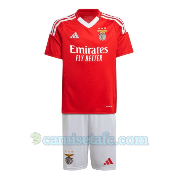 Niños Camiseta Fútbol SL Benfica 2024-25 1ª Equipación (+ Pantalones)