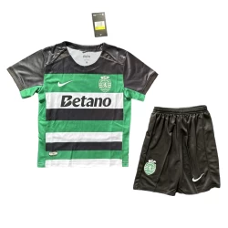 Niños Camiseta Fútbol Sporting Lisbon CP 2024-25 1ª Equipación (+ Pantalones)