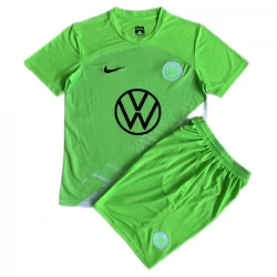 Niños Camiseta Fútbol VfL Wolfsburg 2023-24 1ª Equipación (+ Pantalones)
