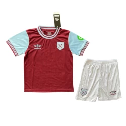 Niños Camiseta Fútbol West Ham United 2024-25 1ª Equipación (+ Pantalones)