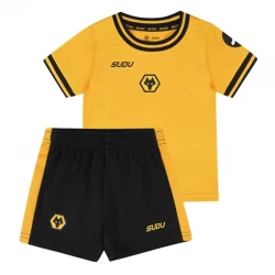Niños Camiseta Fútbol Wolverhampton Wanderers 2024-25 1ª Equipación (+ Pantalones)