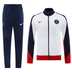 Paris Saint-Germain PSG Trajes de Chaqueta de Entrenamiento 2024-25 Blanco