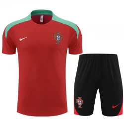 Portugal Trajes de Camiseta de Entrenamiento 2024-25 Rojo